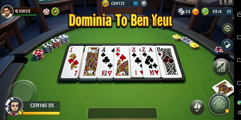 Tampilan gameplay seru CERI123 dengan aksi domino yang menegangkan.