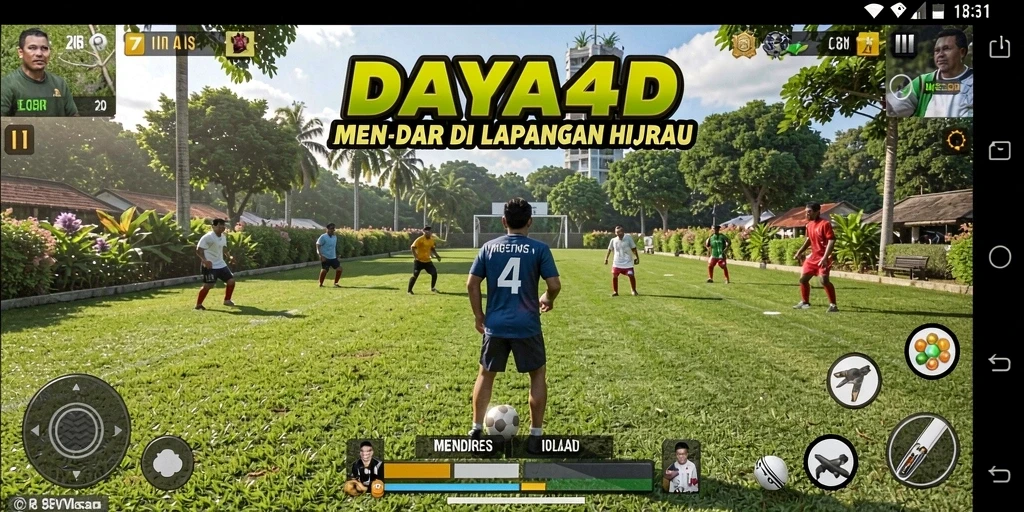 Gameplay DAYA4D yang seru dan mendebarkan.