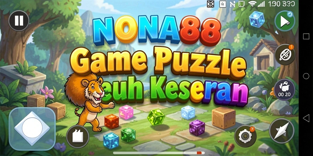 Screenshot NONA88 menampilkan gameplay Puzzle yang menantang.