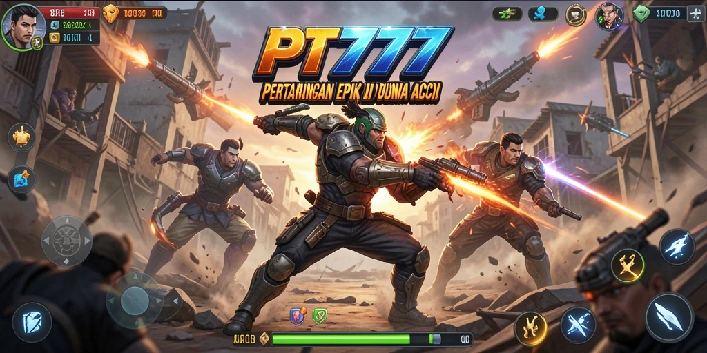 Gameplay PT777 menampilkan pertarungan seru dan grafis yang menakjubkan.