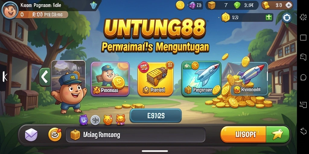 Tangkapan layar UNTUNG88 menunjukkan gameplay yang menarik dan interaktif.