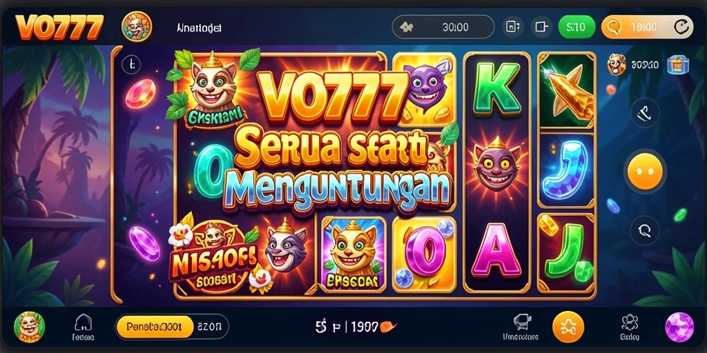 Gameplay Slot yang menegangkan dan penuh warna di VO777.