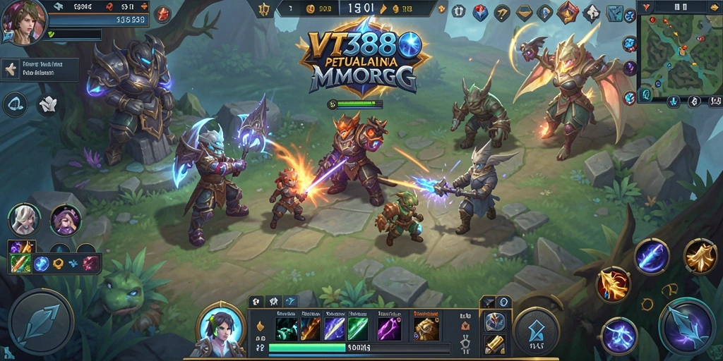 Tampilan gameplay menawan dari VT38 dengan petualangan seru.